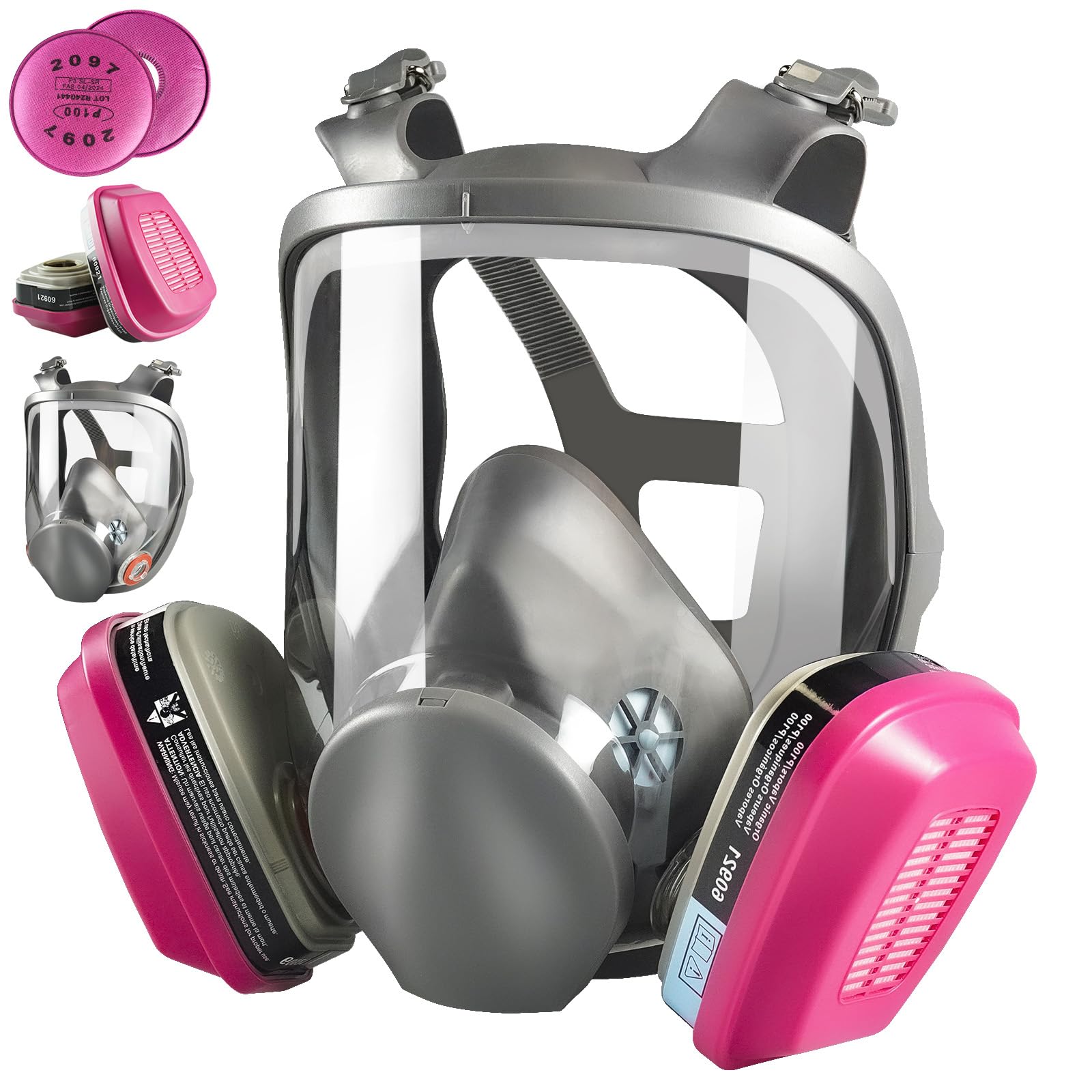 6800 Full Face Respirator Mask | Reusable Gas & Vapor Mask
