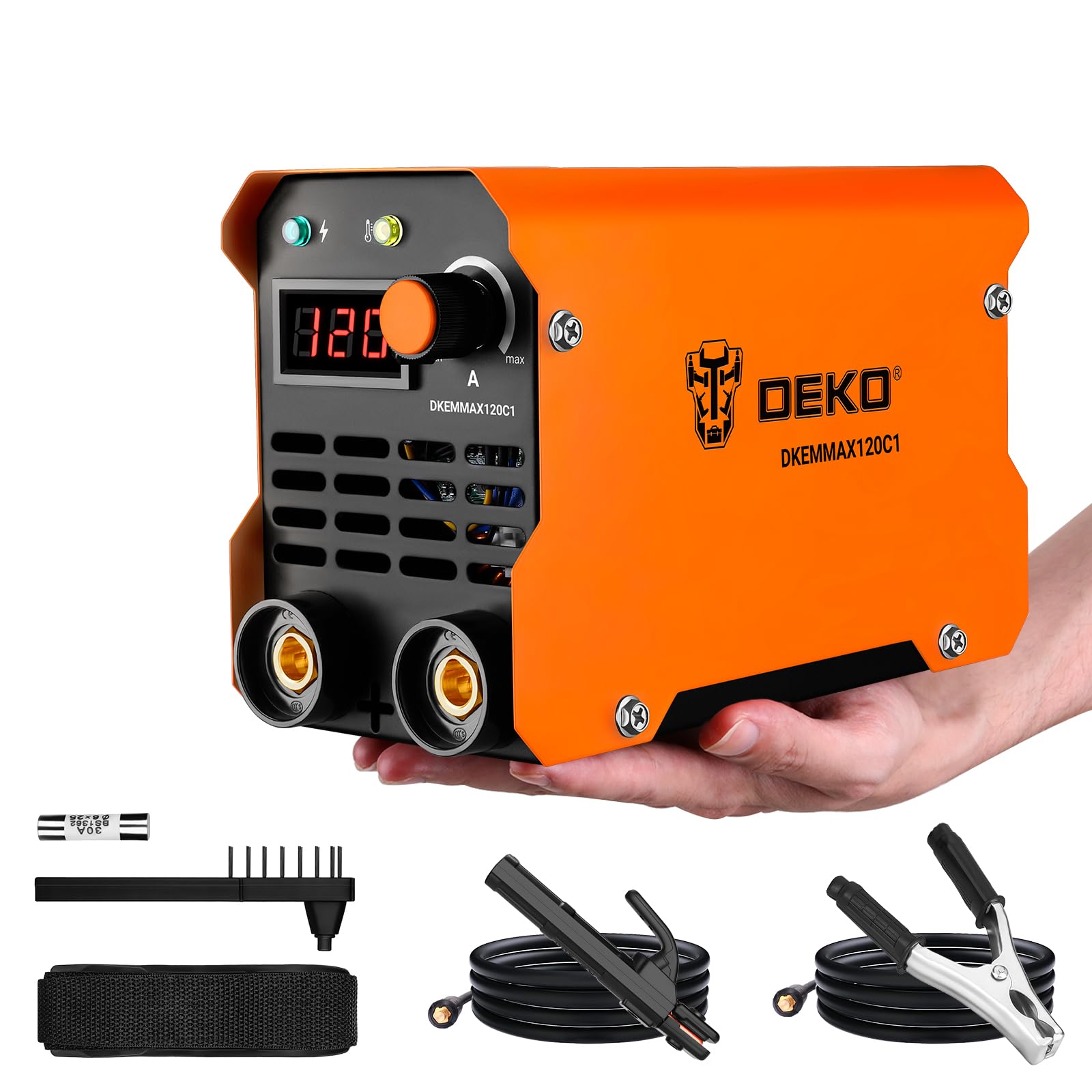 DEKO 120A Mini Stick Welder | 220V Portable MMA ARC Welding Machine