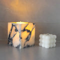 Jolof Store Calacatta Viola Marble Toothbrush and Makeup Brush Holder