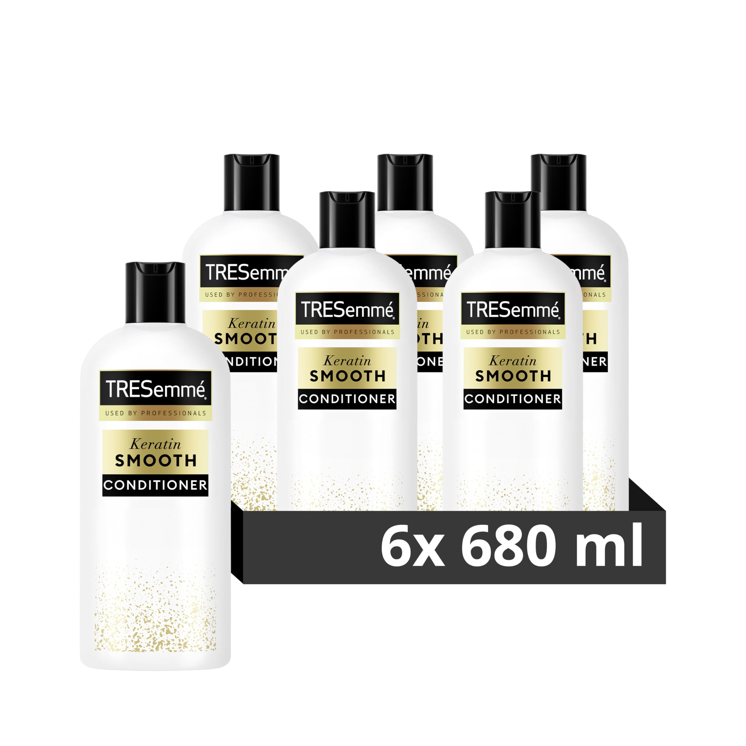 TRESemme Keratin Smooth Conditioner - Frizz Control & Shine - 6 x 680ml