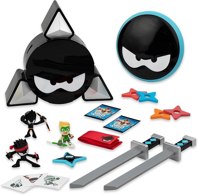 Ninja Kidz Mystery Warrior Pack - 18 Surprise Action Toy Set by Snaps