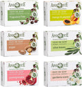 Aphrodite Greek Olive Oil Soap Set - 6-Pack Natural Hand & Body Bars