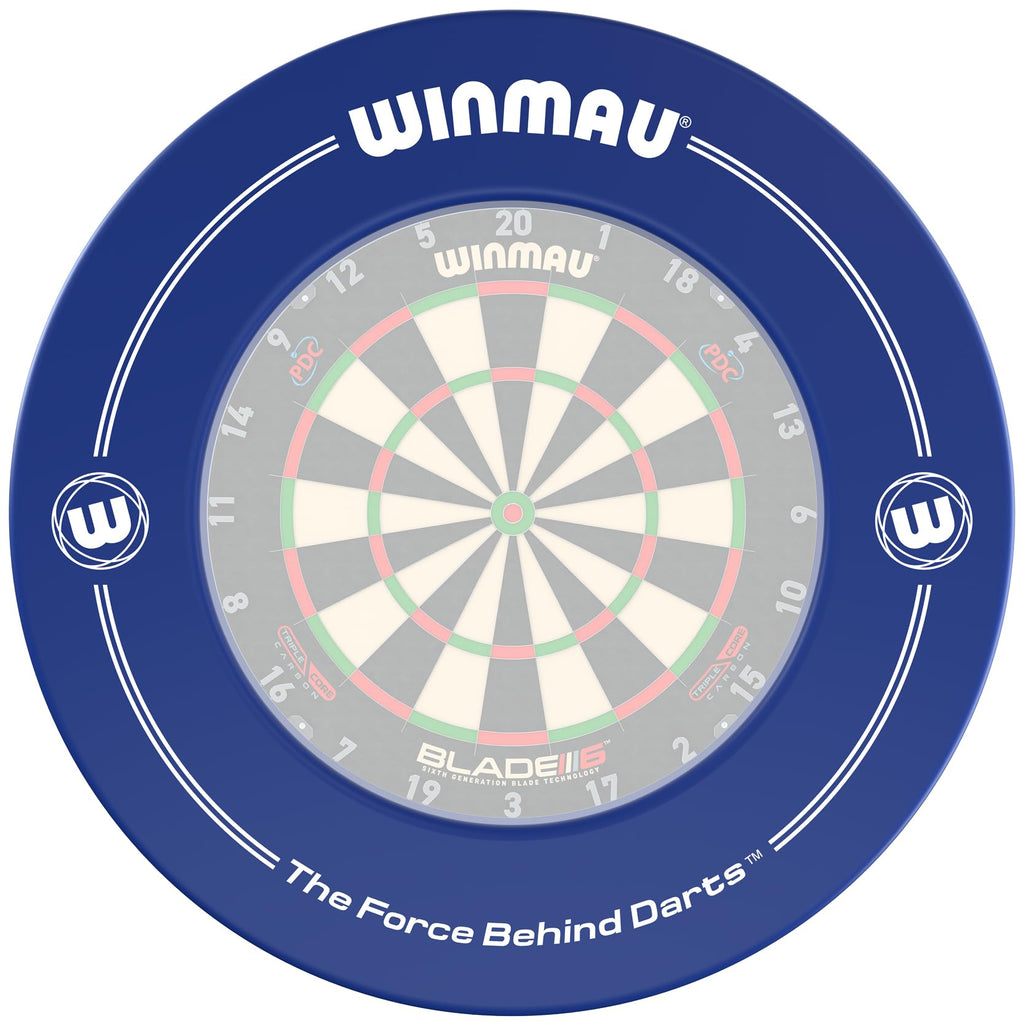 Winmau Blue Printed Dartboard Surround Ring – Durable Wall Protector