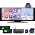 Carpuride 10.26" Wireless Carplay Screen | 4K Dash Cam & Android Auto