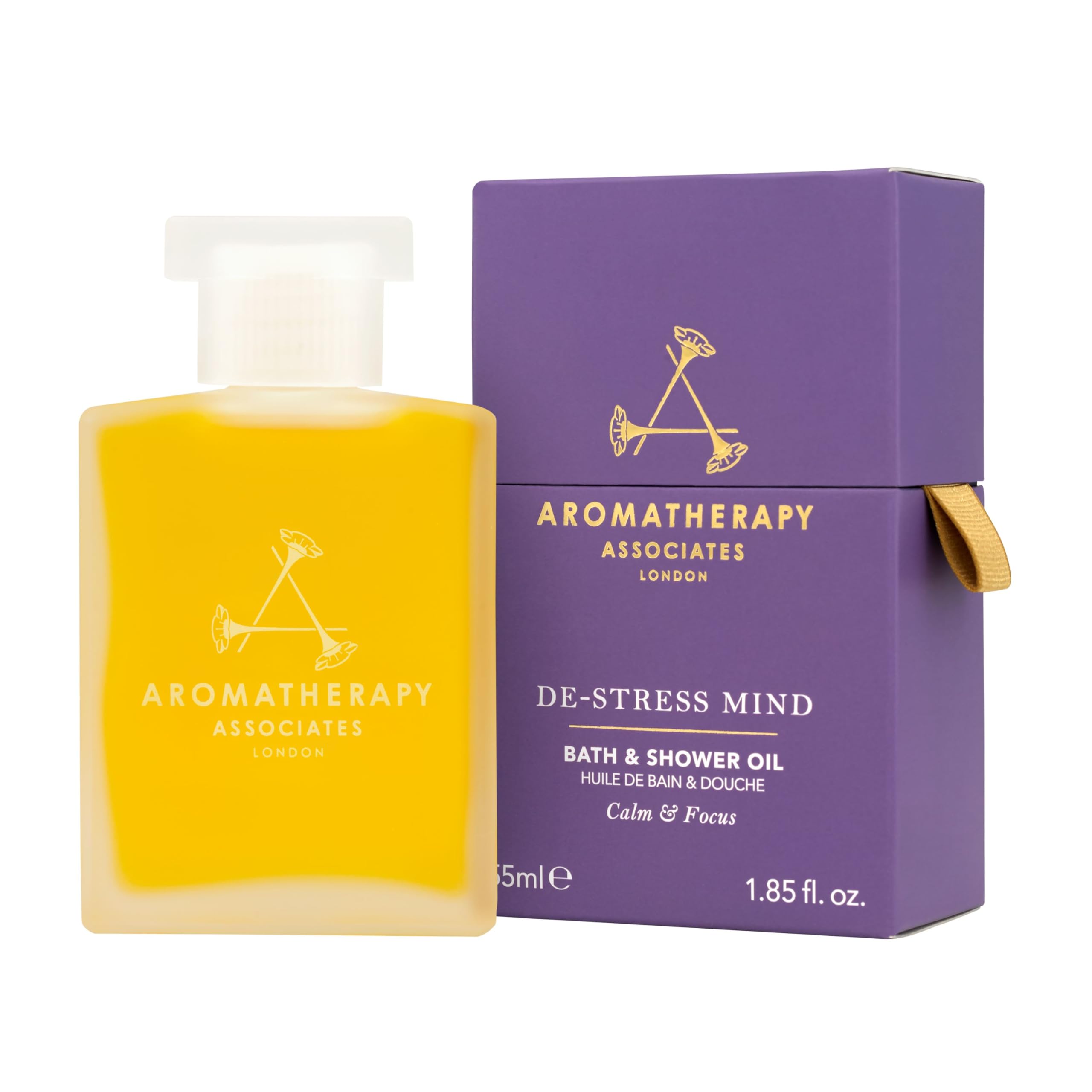 Aromatherapy Associates De-Stress Mind Bath and Shower Oil - 55ml