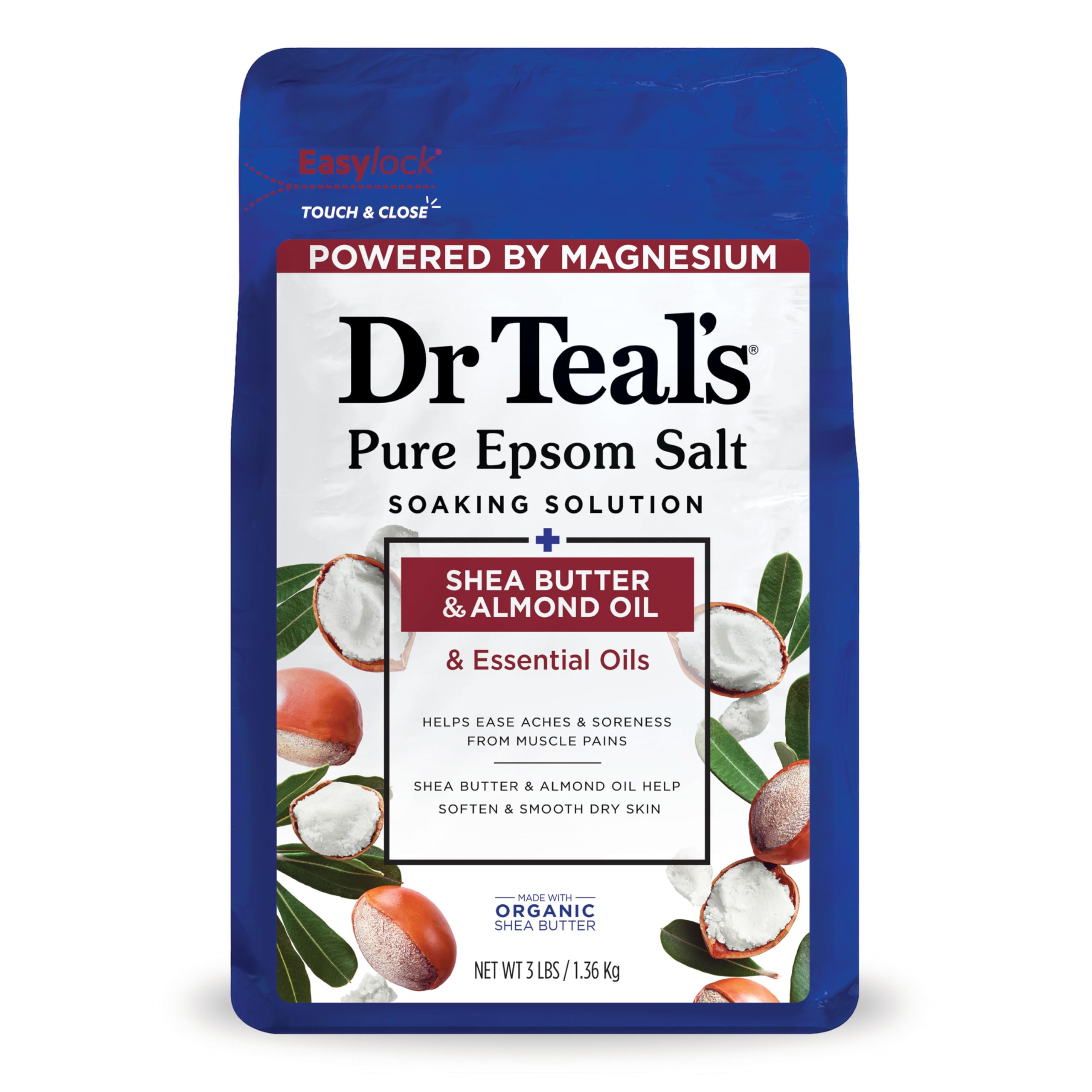 Dr Teal’s Epsom Salt Bath Soak with Shea Butter and Almond Oil