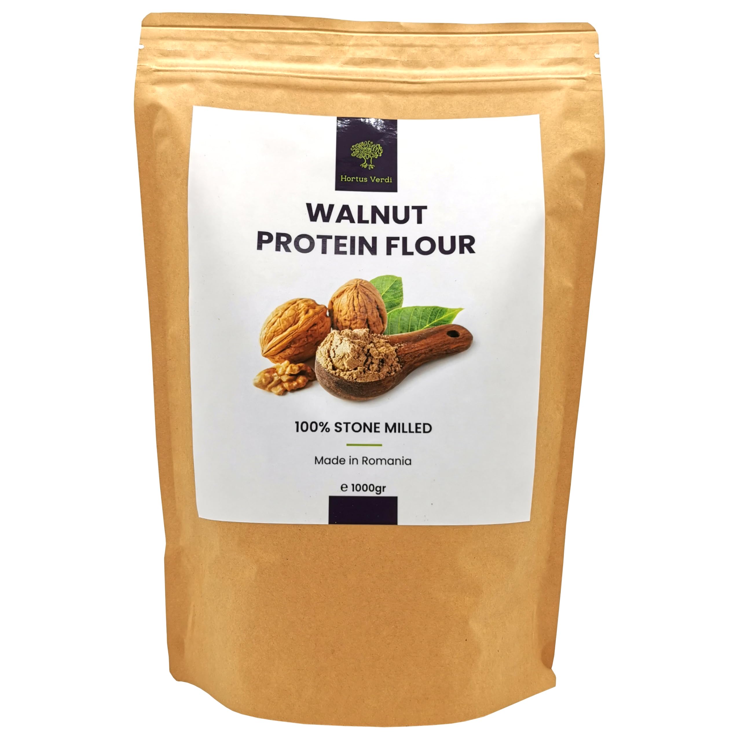Hortus Verdi Walnut Flour 1000g – Raw Vegan & Gluten Free Protein
