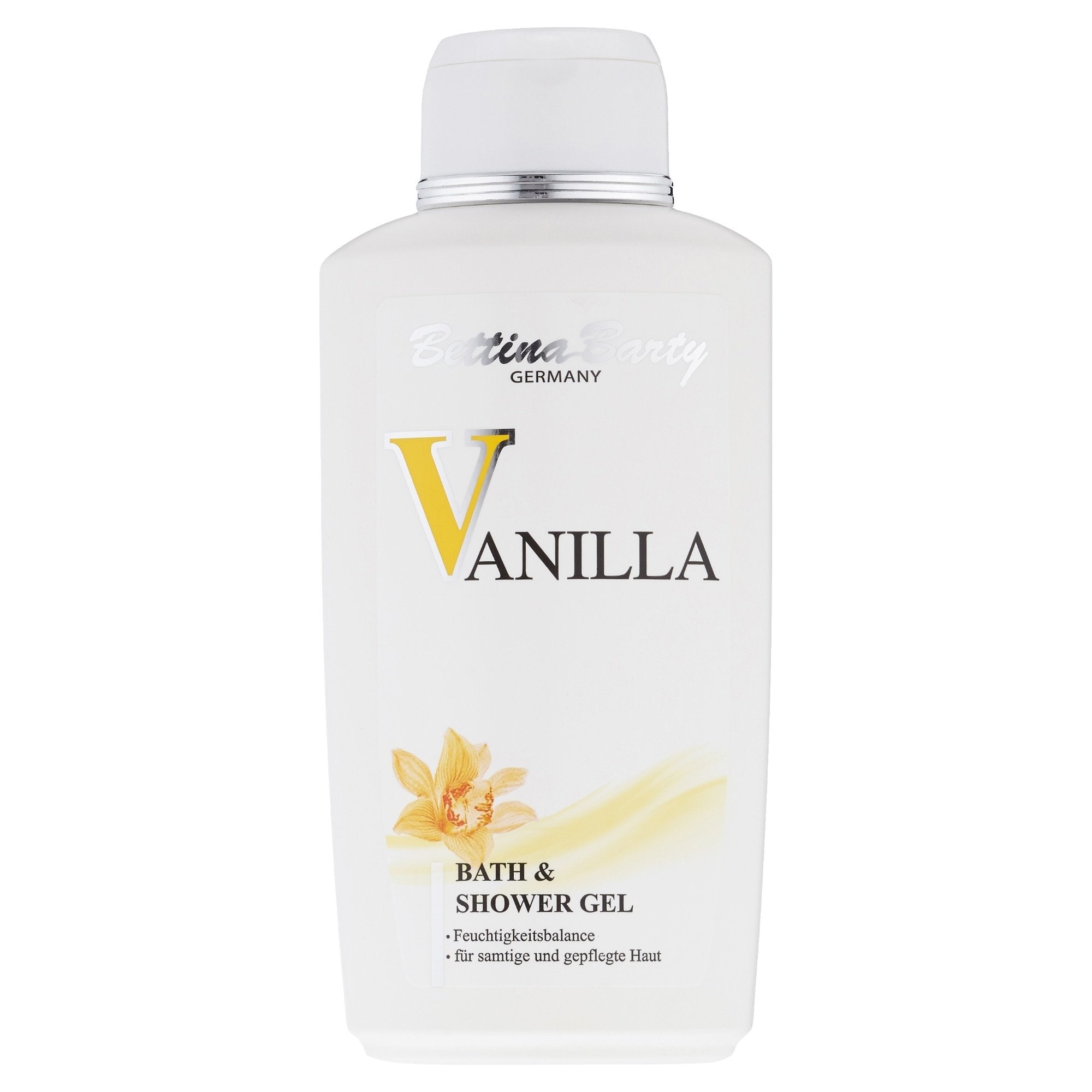 Bettina Barty Vanilla Bath & Shower Gel – Moisturizing Body Wash 500 ml
