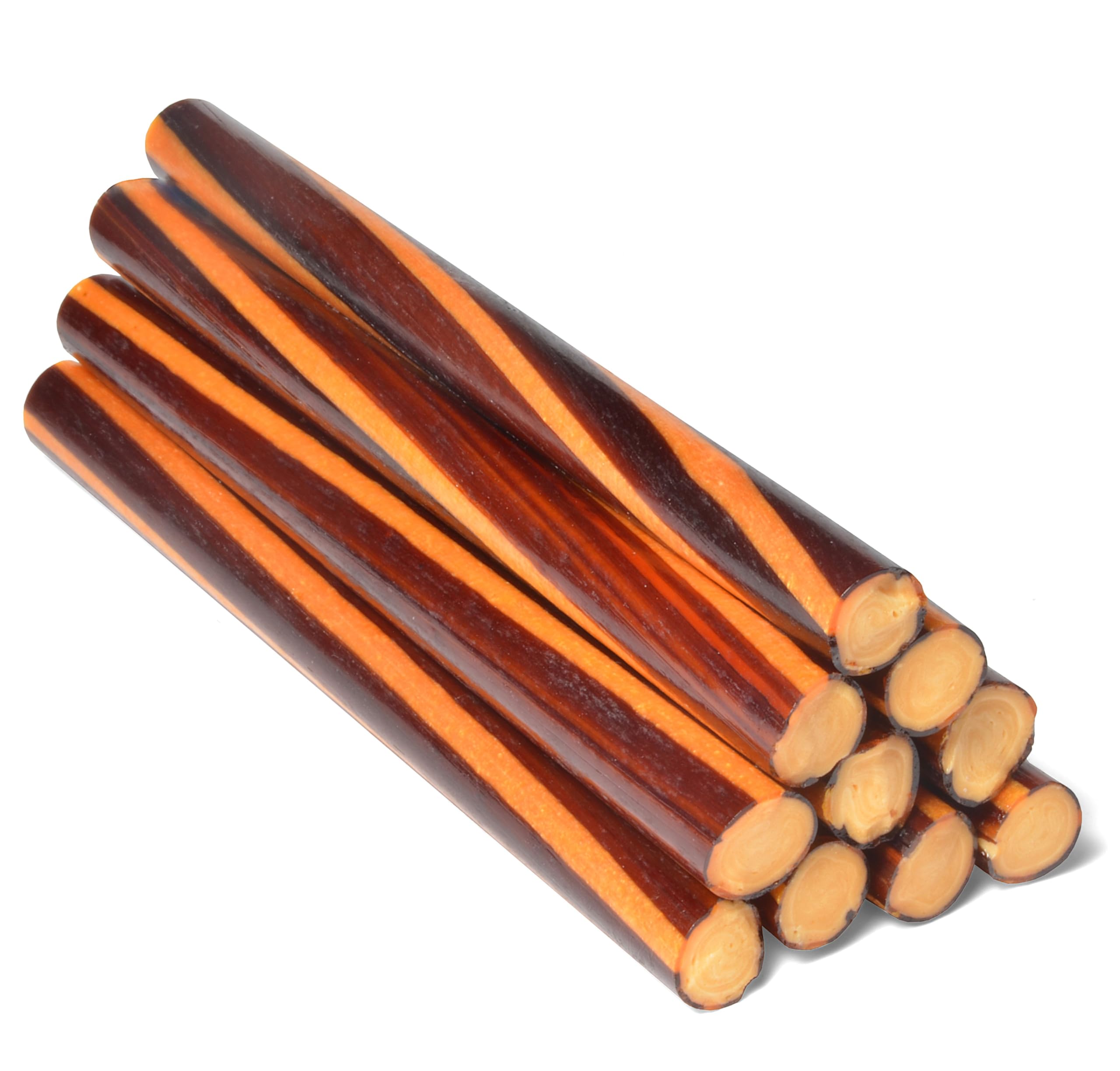 Wyeland Confectionery Aniseed Rock Candy Sticks - Handmade, 40 Pack