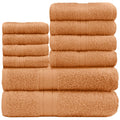 GC Gaveno Cavailia 10 Piece Cotton Towel Bale Set - 450 GSM Peach