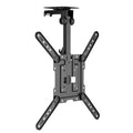 ProperAV Ceiling TV Bracket – Fold Up & Swivel Mount for 23-55" Screens