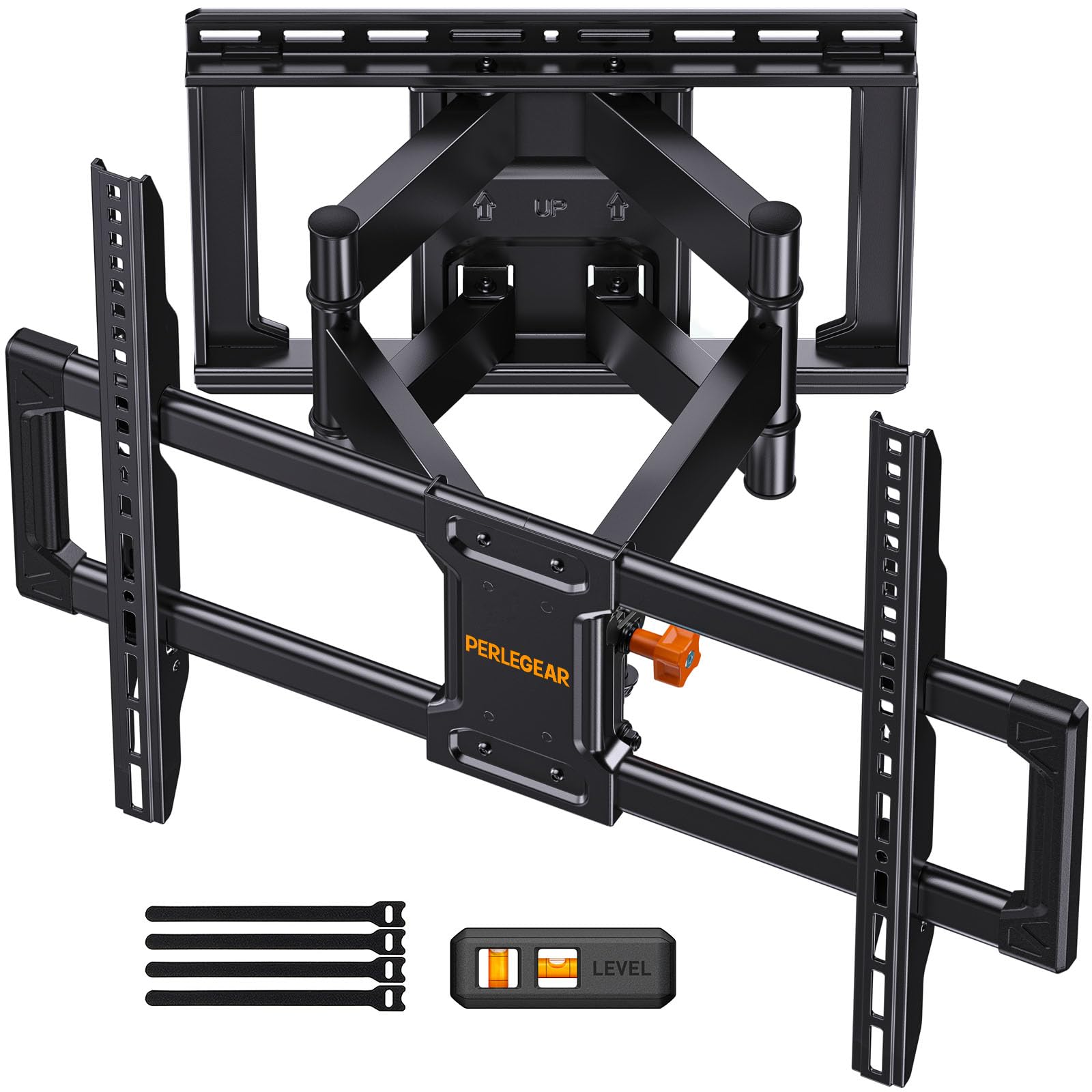 Perlegear Full Motion TV Wall Mount for 42-85 Inch TVs | PGLF8B