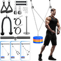 Lyndwin 3-in-1 Cable Pulley System Home Gym for Lat Pull Down & Triceps