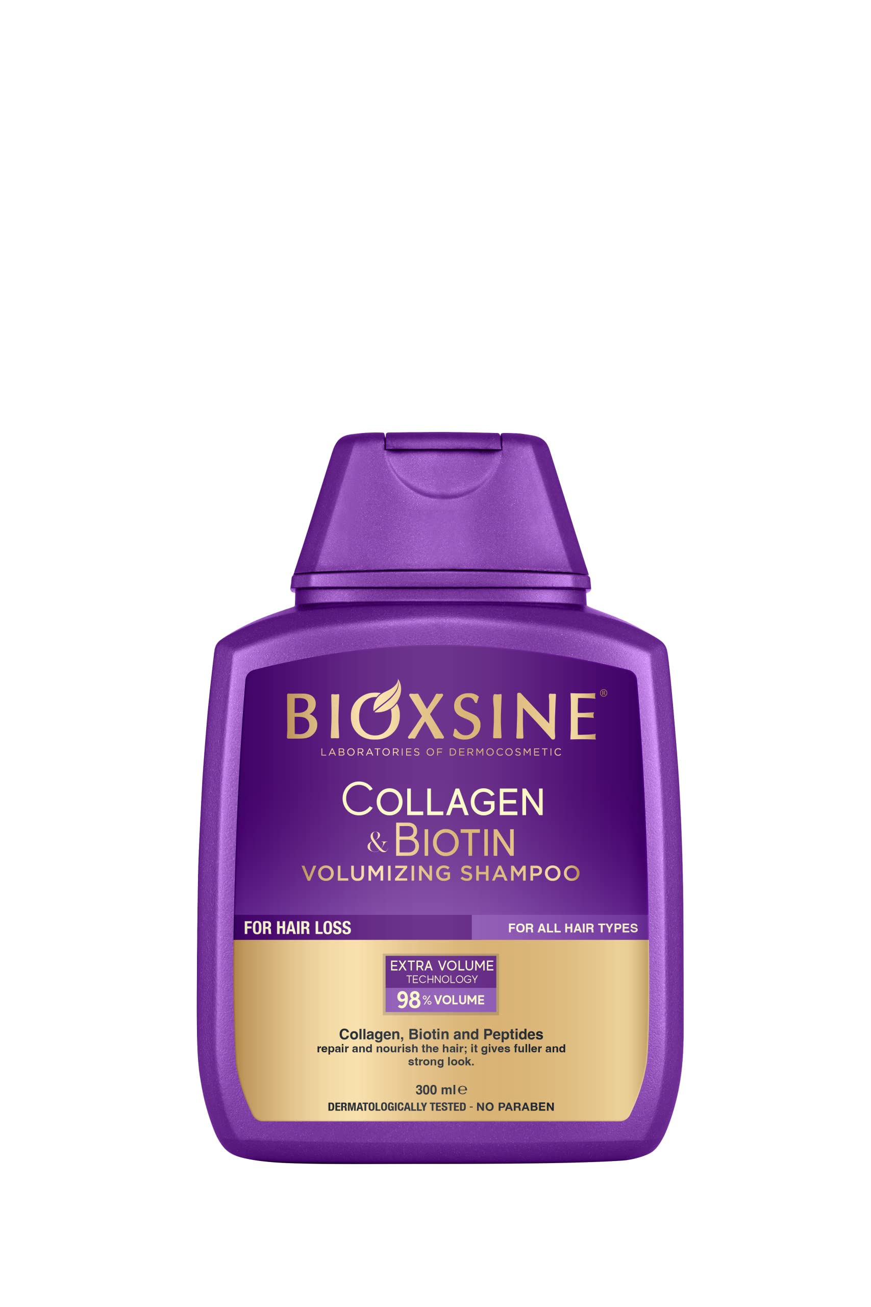 Bioxsine Collagen & Biotin Volumizing Shampoo | Hair Thickening - 300ml