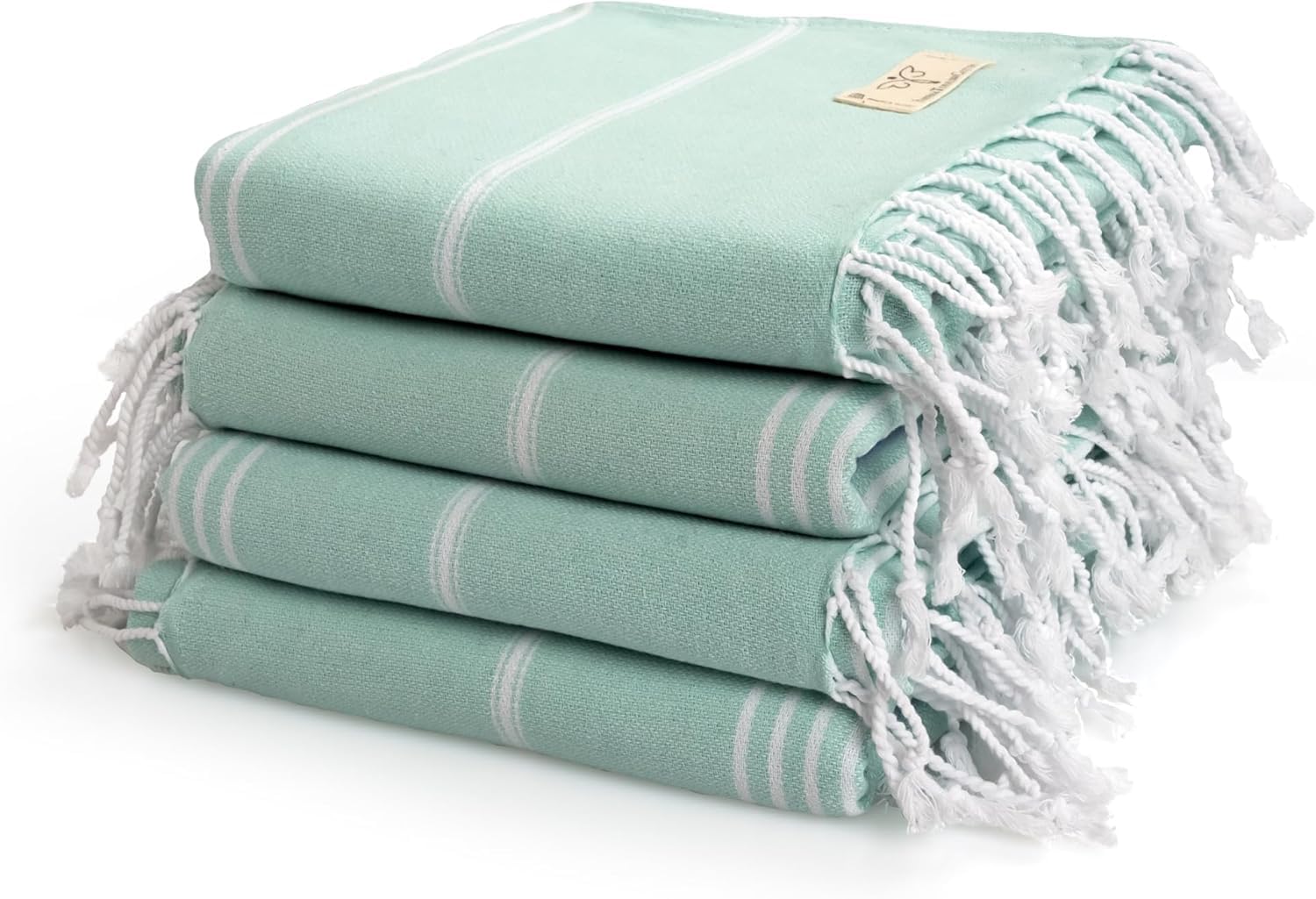 Smyrna Turkish Cotton Beach Towel | Oversized Quick Dry Recycled Peshtemal