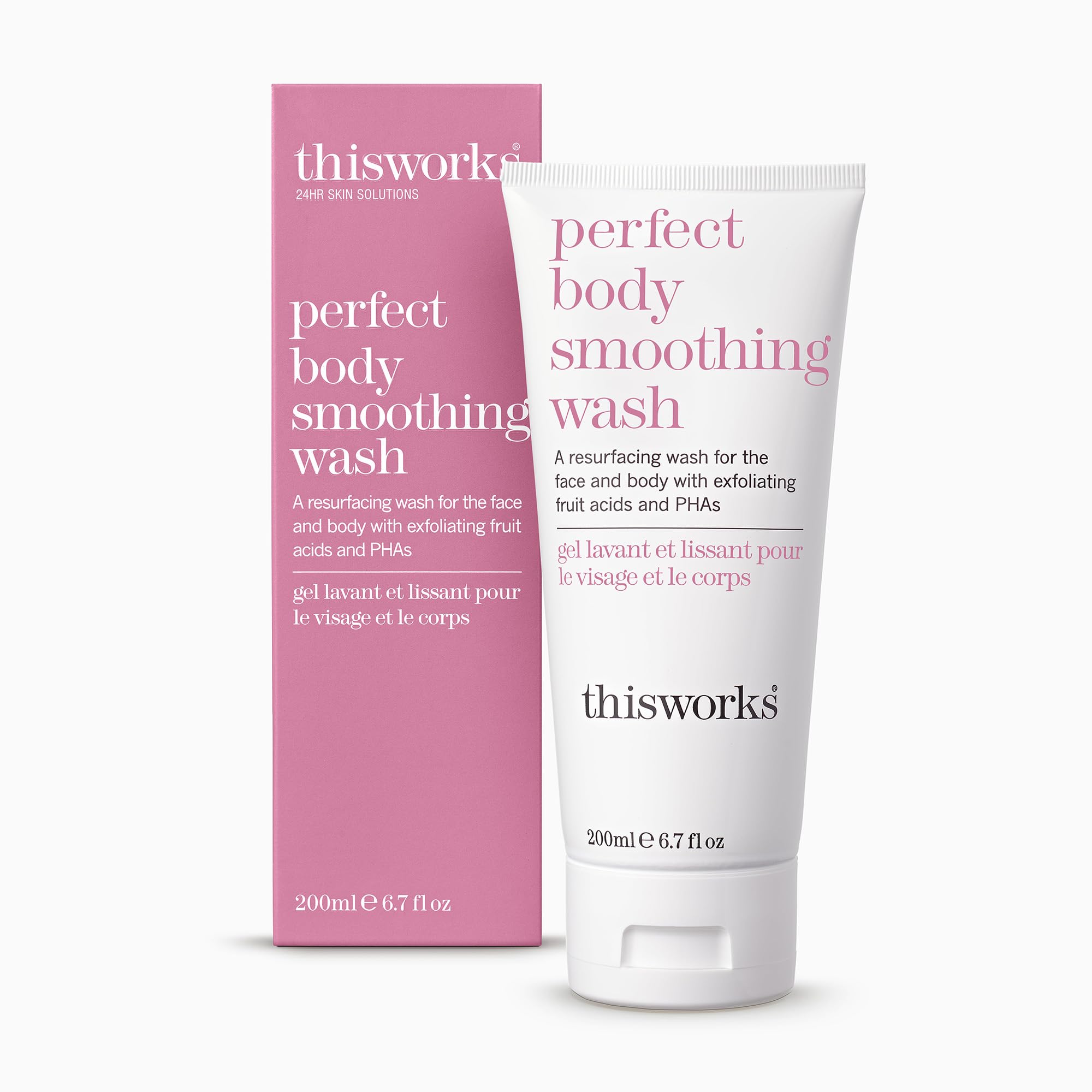 This Works Perfect Body Smoothing Wash – Resurfacing PHA Cleanser 200ml