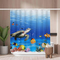 Woutay Underwater World Shower Curtain | Mold Resistant Polyester Fabric