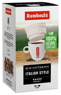 Rombouts Intense One Cup Filter Coffee – Medium Dark Roast (60 Pack)