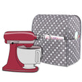 Luxja Dust Cover for KitchenAid Pastry Processor, 4.3L-4.8L, Grey