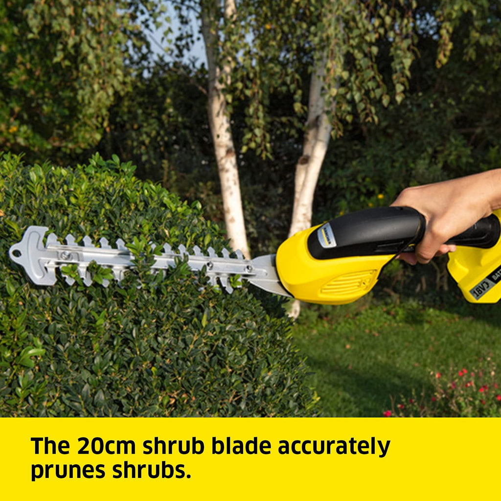 Kärcher GSH 18-20 Cordless Grass & Shrub Shears - 18V Machine Only