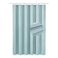 Barossa Design Fabric Shower Curtain Liner – Blue Water Repellent