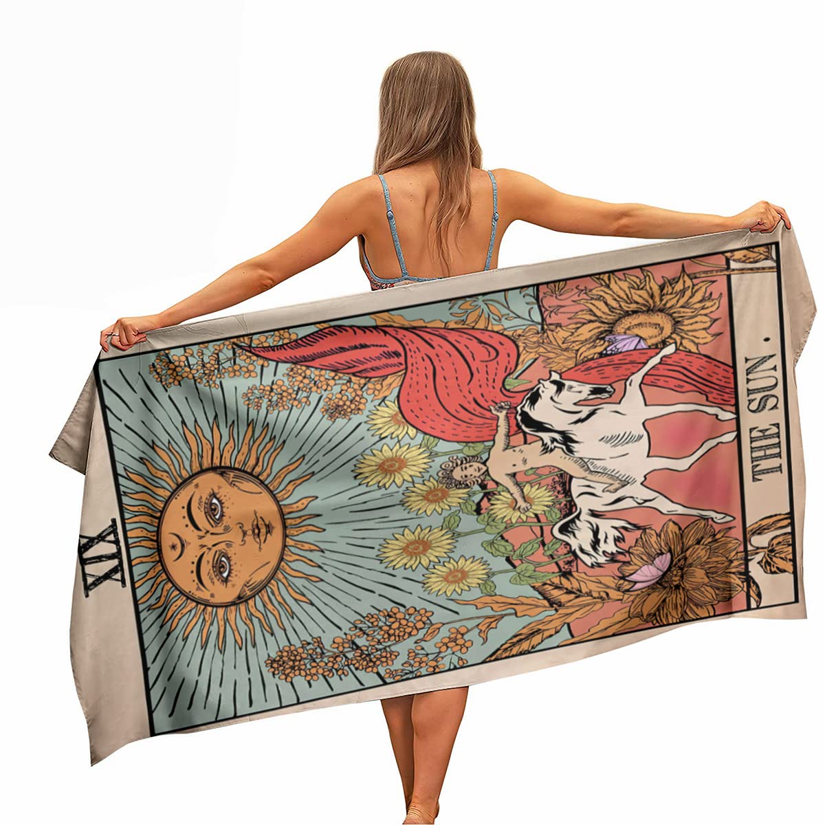 Ulticool Sun Tarot Microfibre Towel – Quick Drying 160x80cm