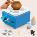 Ovshnrr Mini Electric Pottery Wheel - 2000RPM Adjustable Speed with Tools