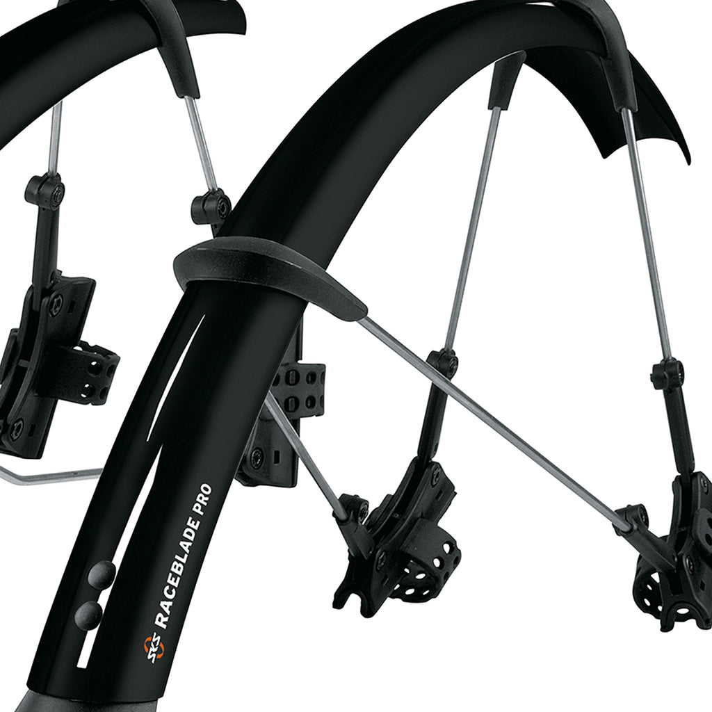 SKS GERMANY Raceblade Pro XL Road Bike Mudguard Set - Black