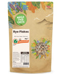 Wholefood Earth Rye Flakes 2kg – High Fibre Whole Grain Cereal