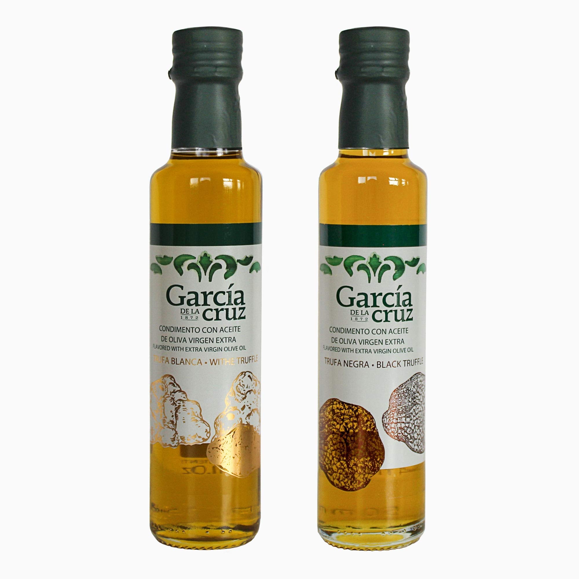 García de la Cruz Truffle Extra Virgin Olive Oil Gift Set - 2 x 250ml