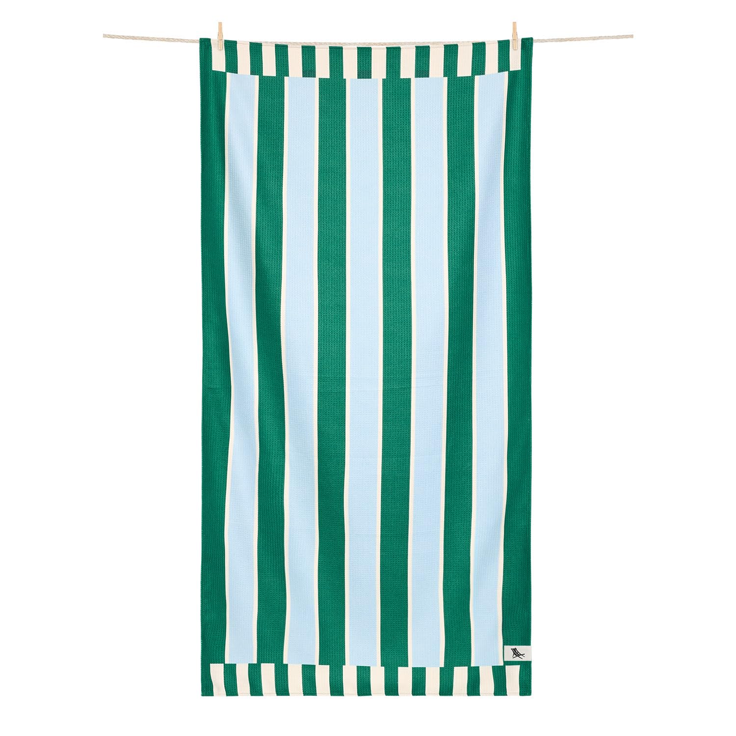 Dock & Bay Waffle Bath Towel | Quick Dry Recycled Fabric | Peppermint Punch