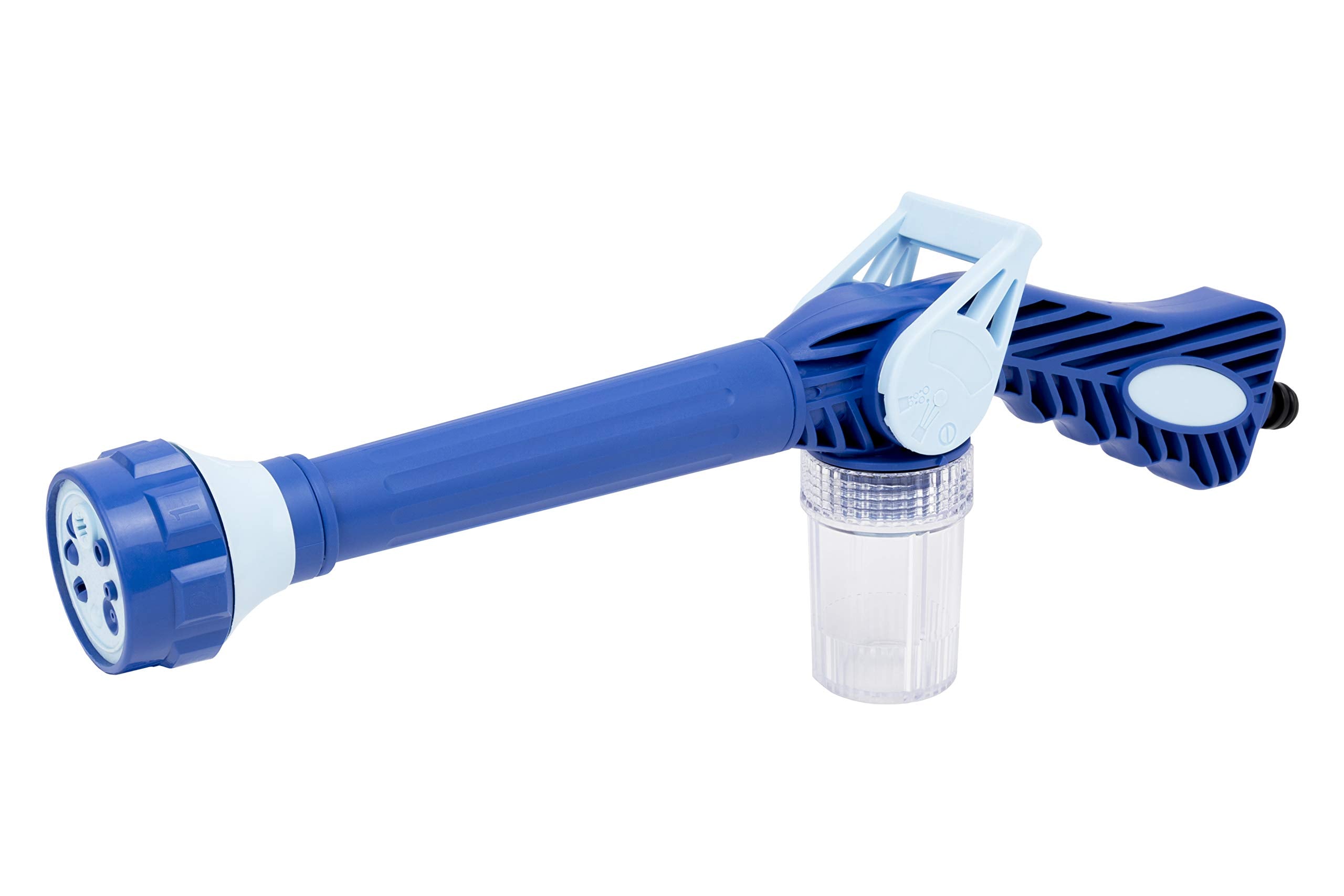 Motorkit 8-Way Multifunctional Hose Spray Gun with Soap Dispenser