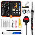 Flintronic 80W LCD Soldering Iron Kit | 15-in-1 Digital Welding Tool