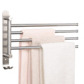 NearMoon 4-Arm Swivel Towel Rack | SUS304 Stainless Steel Wall Mount