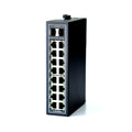 WIWAV 18-Port Industrial Gigabit Ethernet Switch | Unmanaged Fanless