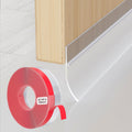 Maudzlan Silicone Door Seal Strip – 236 Inch Clear Draft Excluder