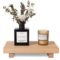 Jolof Store Wooden Riser – 9x6 Farmhouse Pedestal Tray for Soap and Vanity