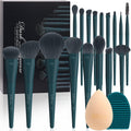 DUcare 19 Pcs Professional Makeup Brushes Set with Cleaning Mat & Sponge