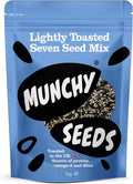 Munchy Seeds 7 Seed Mix – High Protein Vegan Superfood Blend, 1kg