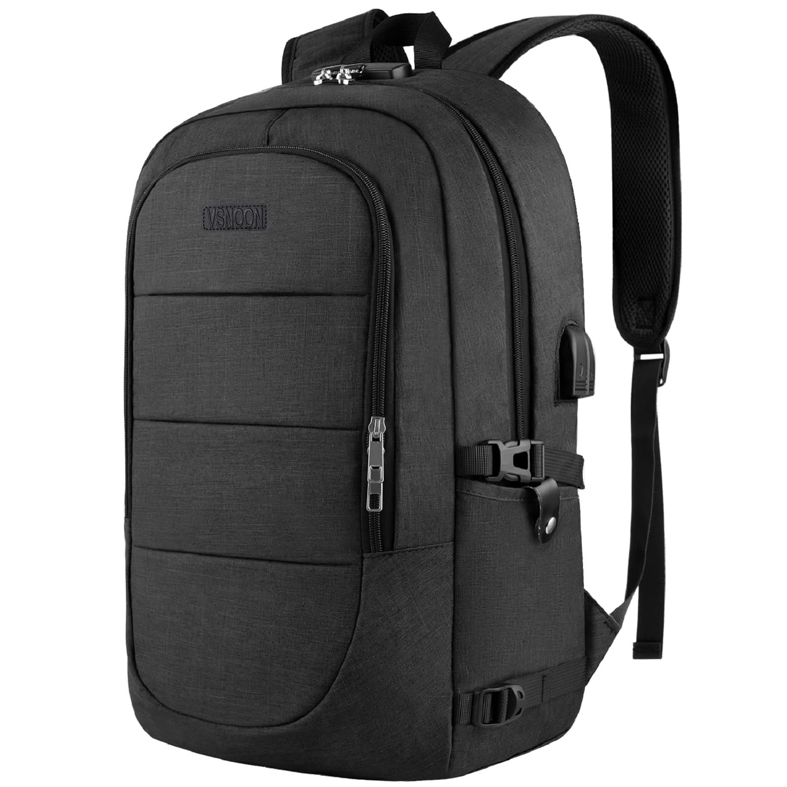 VSNOON 18.4 inch Anti-Theft Laptop Backpack with USB Charging Port