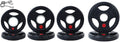 Signature Fitness 45LB Olympic Cast Iron Weight Plate Set - 2-Inch