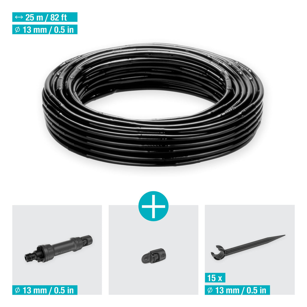 Gardena Micro-Drip-System Drip Irrigation Set for Hedges & Bushes - 25m
