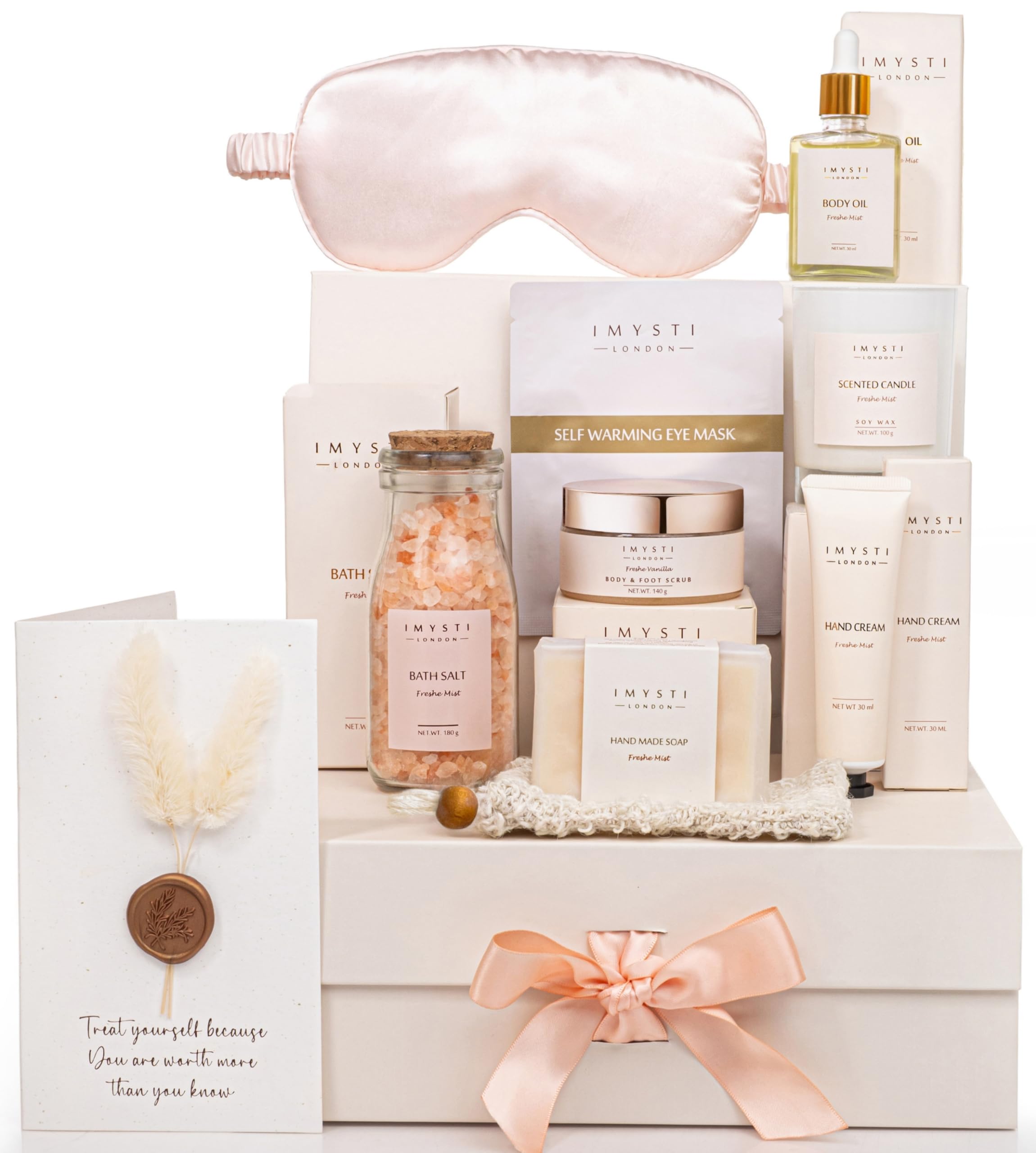 IMYSTI Luxury Spa Bath Set – Women's Pamper Gift Hamper with Self-Care Box