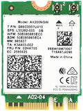 Gerichy WiFi 6 AX200 Adapter | Bluetooth 5.0 Dual Band Network Card