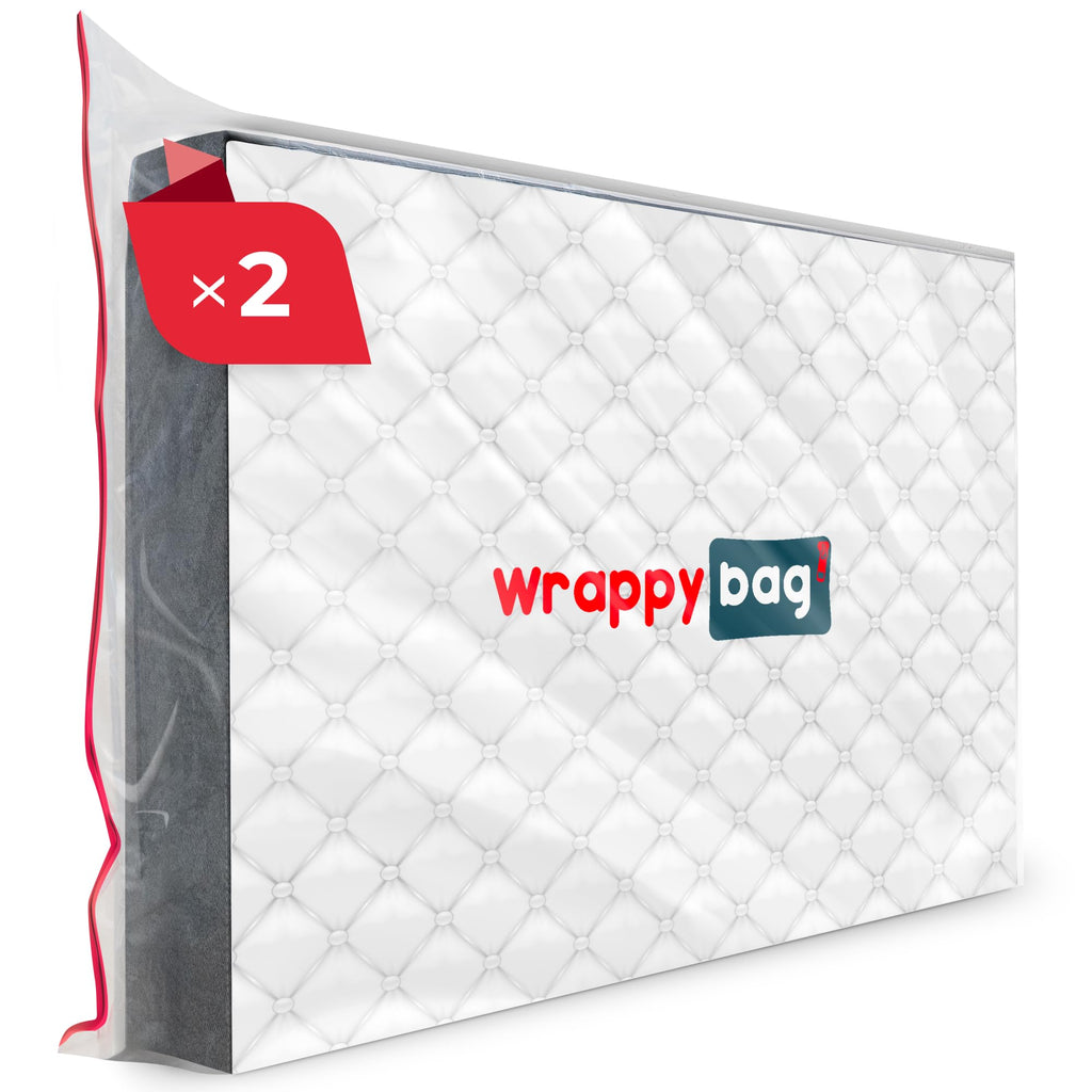 Wrappybag King Size Mattress Bag | Waterproof Heavy-Duty Storage Cover