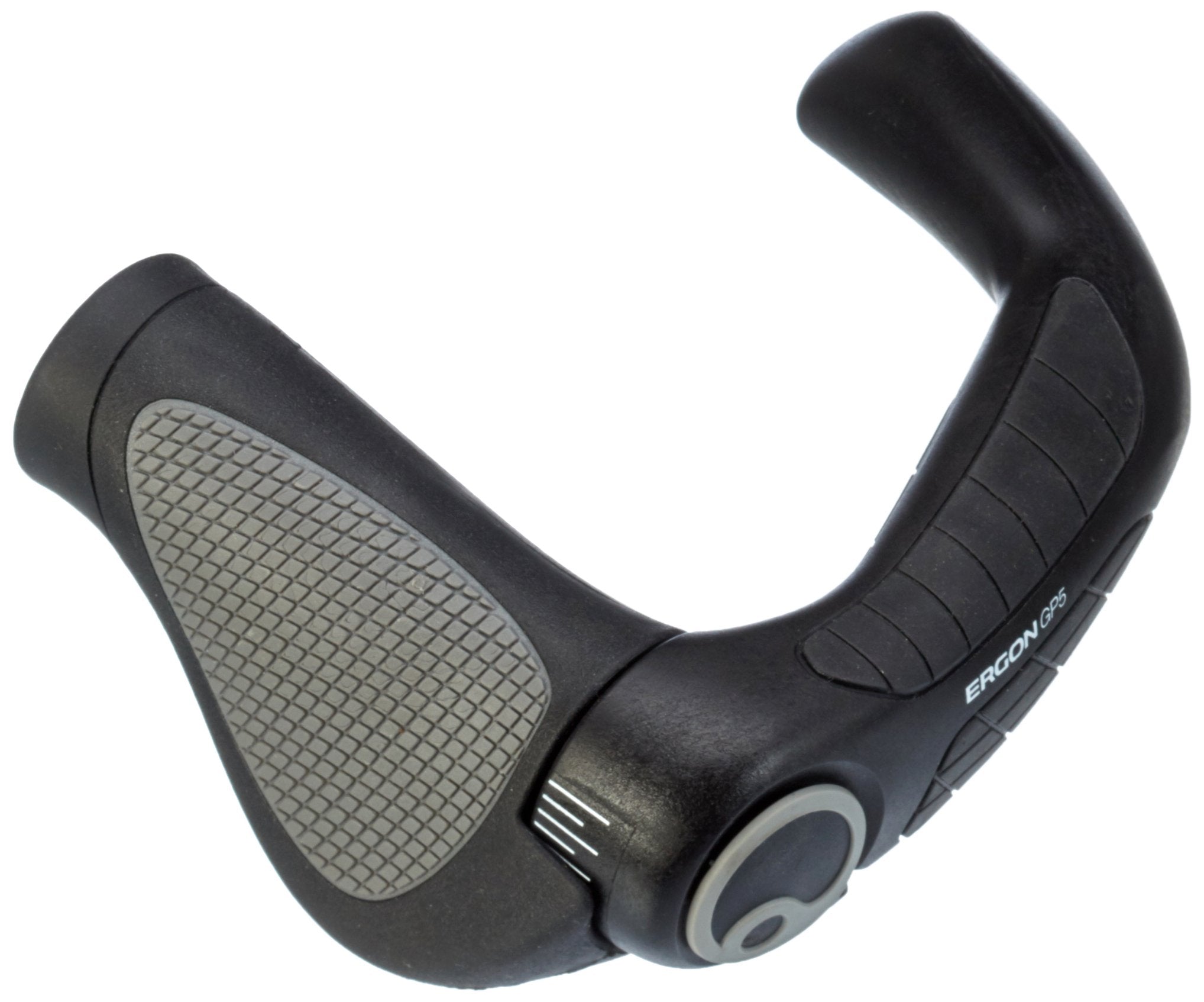Ergon GP5 Ergonomic Bicycle Grips for Gripshift – Small, Black