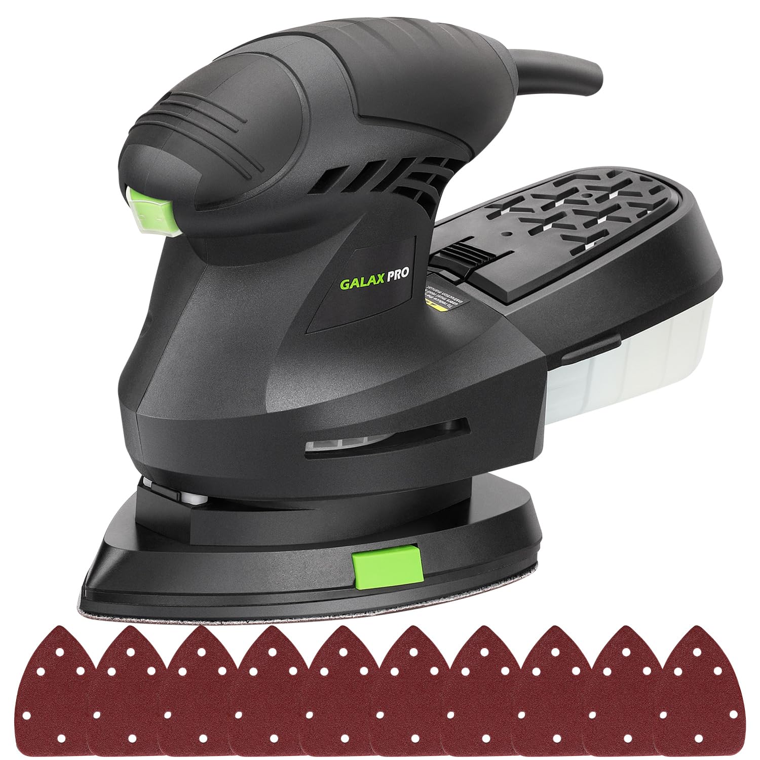 GALAX PRO 200W Detail Sander - 12000 OPM Electric Orbital Sander