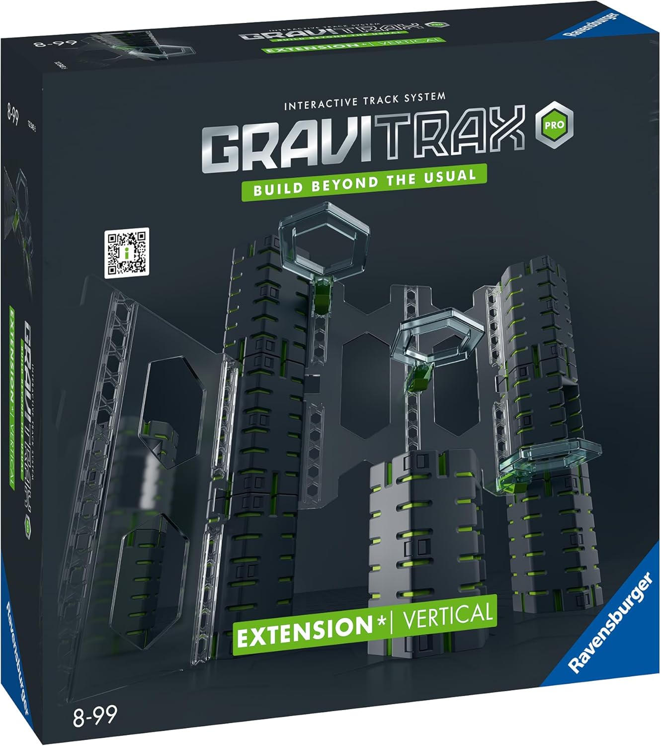 GraviTrax PRO Vertical Expansion Set – 33 Piece STEM Marble Run Toy