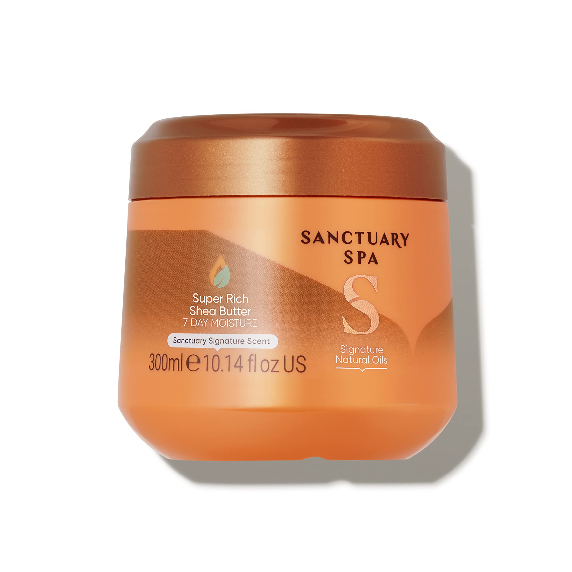 Sanctuary Spa Super Rich Shea Body Butter – Vegan Moisturiser for Dry Skin