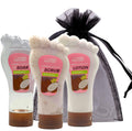 Foot Care Gift Set – 3-Step Exfoliating Spa Kit for Dry Feet